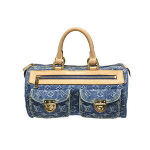 Louis Vuitton Neo Speedy handbag Monogram denim Indigo Blue